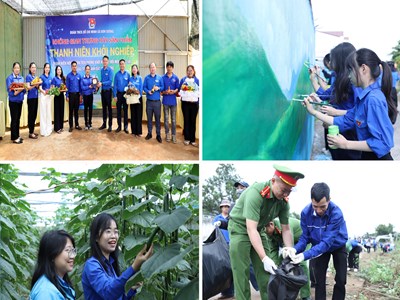Tuổi trẻ chung tay xây dựng nông thôn mới