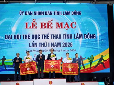 Bế mạc Đại hội TDTT tỉnh Lâm Đồng lần thứ I