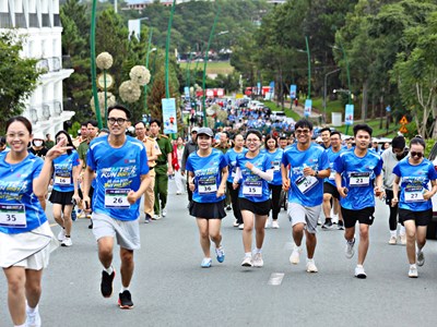 Lâm Đồng: Hơn 6.500 người tham gia Ngày hội toàn dân tập luyện thể thao