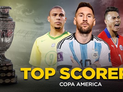 10 cầu thủ ghi bàn nhiều nhất lịch sử Copa America: Messi không lọt top 5