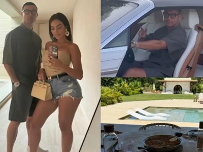 Chưa hội quân cùng Al Nassr, Cristiano Ronaldo trở lại Madrid với diện mạo mới lạ