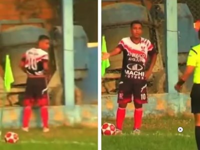 HY HỮU: Cầu thủ bị phạt thẻ đỏ vì 'giải quyết nỗi buồn' trên sân