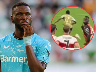 Sao Leverkusen nguy cơ bị cấm thi đấu vì ‘ngón tay thối’