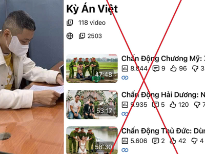 Công an Hà Nội cảnh báo loạt video “kỳ án chấn động” hút triệu view trên YouTube