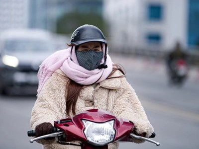 Không khí lạnh mạnh dồn dập tràn xuống miền Bắc: Nhiệt độ Hà Nội thấp nhất 8 độ C, rét đậm rét hại đến khi nào mới dứt?