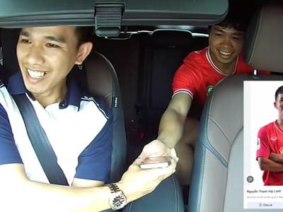 Công Phượng khiến anh tài xế taxi vừa mừng vừa hoang mang