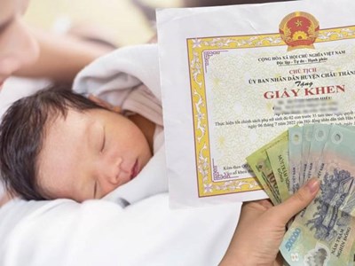 Chính thức: Tất cả phụ nữ sinh đủ 2 con trước 35 tuổi được hỗ trợ tối thiểu 2 triệu đồng