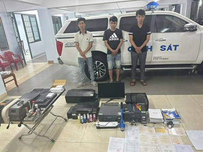 Đà Nẵng triệt phá đường dây làm giả con dấu, tài liệu quy mô toàn quốc