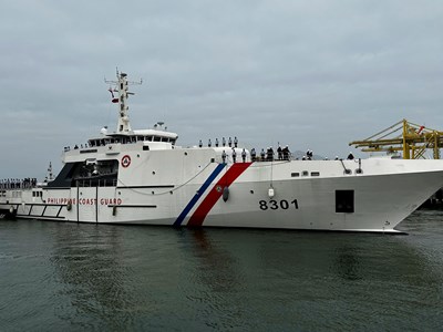 Tàu của lực lượng bảo vệ bờ biển Philippines thăm Đà Nẵng