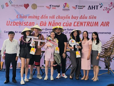 Đà Nẵng chào đón chuyến bay đầu tiên từ Tashkent, Uzbekistan