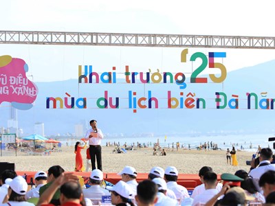 Khai trương mùa du lịch biển Đà Nẵng 2025