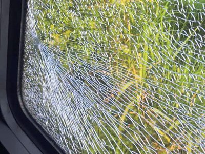 Liên tiếp xảy ra các vụ ném đá lên tàu hỏa tại khu vực Ga Thanh Khê 