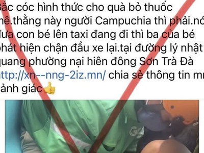 Công an Đà Nẵng bác thông tin “người nước ngoài bắt cóc nữ sinh” 
