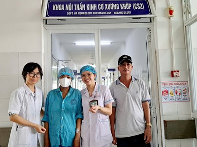 Ghép tế bào gốc tự thân - thêm cơ hội sống cho người bệnh đau tủy xương ngay tại miền Trung