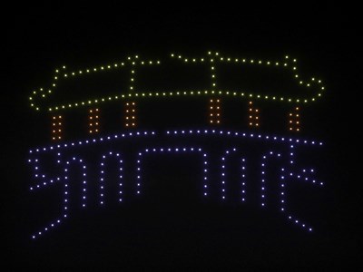 Mãn nhãn màn trình diễn 600 drone “Hào quang di sản” trên bầu trời Hội An