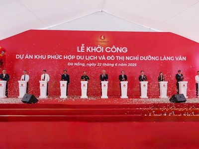 Khởi công dự án Khu phức hợp du lịch và đô thị nghỉ dưỡng Làng Vân