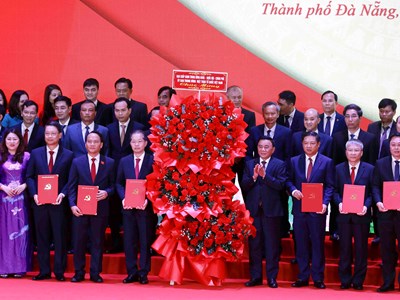 Đà Nẵng công bố bộ máy lãnh đạo mới