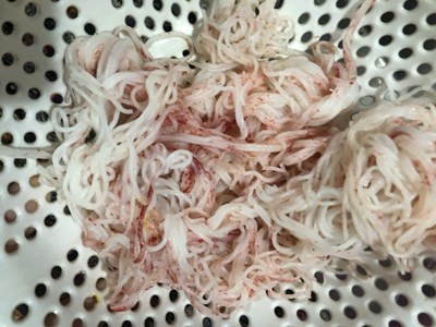 Tạm dừng cơ sở sản xuất sau phản ánh bún tươi đổi màu bất thường