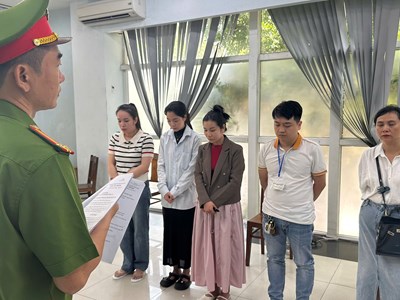 Khởi tố 7 đối tượng tại Phòng khám Đa khoa Quốc tế Đà Nẵng về hành vi lừa dối khách hàng