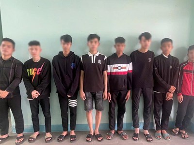 Ngăn chặn kịp thời vụ hỗn chiến giữa hai nhóm thanh thiếu niên 