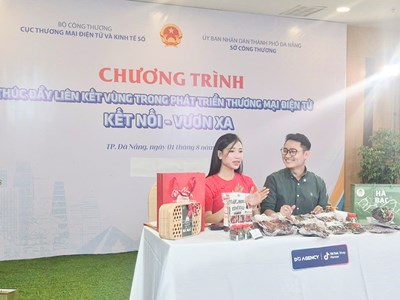 Liên kết vùng - Đòn bẩy phát triển thương mại điện tử và đưa đặc sản vươn xa