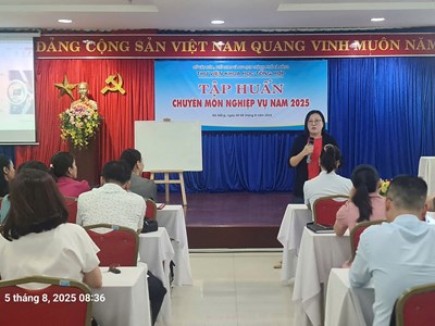 Khai mạc lớp tập huấn chuyên môn nghiệp vụ Thư viện năm 2025