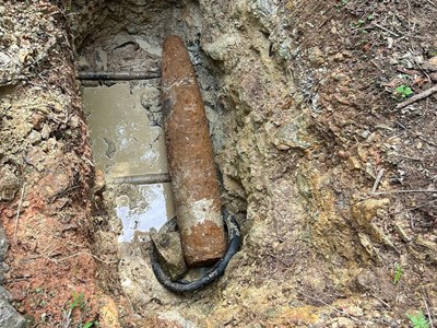 Phát hiện và hủy nổ quả bom lớn còn sót lại sau chiến tranh