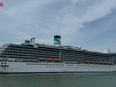 Gần 2.500 khách du lịch tàu biển đến Đà Nẵng