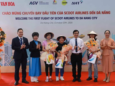 Scoot Airlines khai trương đường bay thẳng Singapore - Đà Nẵng