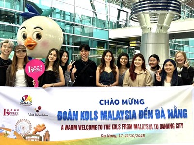 Đoàn KOL Malaysia khám phá và quảng bá hình ảnh du lịch Đà Nẵng
