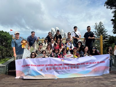 Đà Nẵng đón đoàn famtrip Đài Loan (Trung Quốc) khảo sát, xúc tiến du lịch