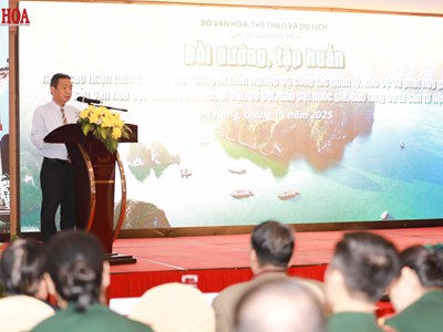 Tập huấn nâng cao năng lực bảo vệ và phát huy giá trị di sản văn hóa