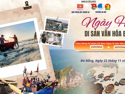 Ngày hội “Di sản văn hóa biển” lan tỏa giá trị di sản, khẳng định chủ quyền Hoàng Sa