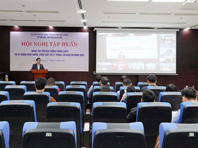 Đà Nẵng tập huấn kỹ năng phát ngôn và truyền thông chính sách năm 2025