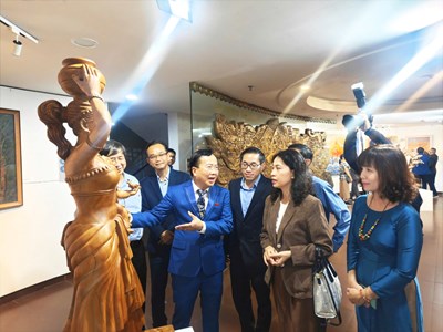 Trưng bày 55 tác phẩm tiêu biểu tại Triển lãm “Mỹ thuật Đà Nẵng 2025”