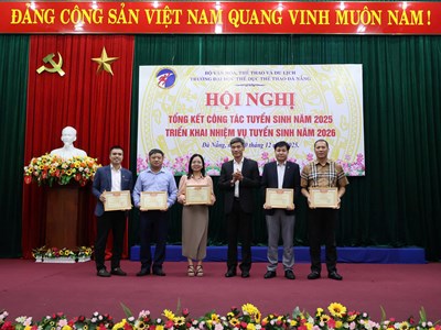 Trường Đại học Thể dục Thể thao Đà Nẵng triển khai nhiệm vụ năm 2026