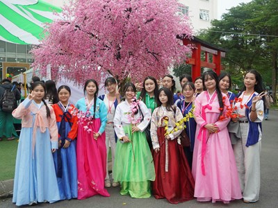 Sôi nổi trải nghiệm văn hoá Hàn Quốc dành cho học sinh, sinh viên Đà Nẵng