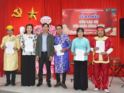 Ra mắt Câu lạc bộ Bài chòi Sông Hàn