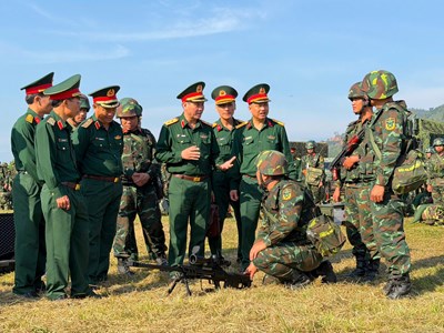 Quân khu 5 báo động kiểm tra công tác trực sẵn sàng chiến đấu dịp Tết Bính Ngọ 2026