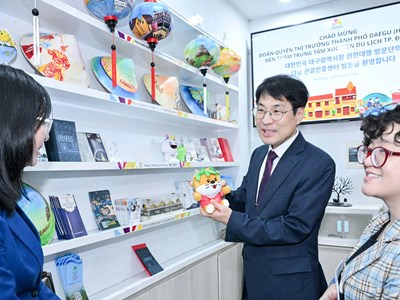 Đà Nẵng - Daegu thiết lập điểm giới thiệu du lịch song phương