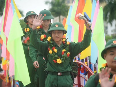 Rộn ràng Ngày hội tòng quân ở Đà Nẵng