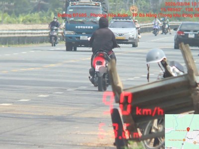 Hơn 2.200 trường hợp vi phạm tốc độ bị xử lý trong 10 ngày