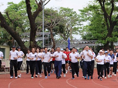 Sôi nổi hội thao và Ngày chạy Olympic “Vì sức khỏe toàn dân”