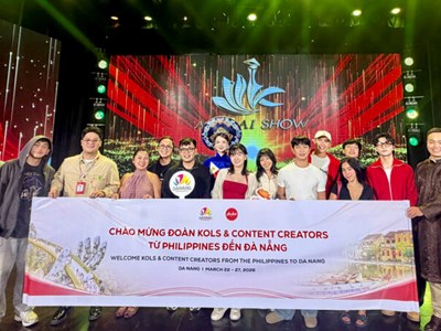 Đà Nẵng đón đoàn KOLs Philippines, lan tỏa hình ảnh điểm đến qua đường bay mới