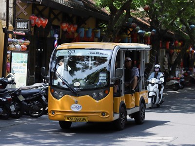 Giao thông xanh - “lá chắn” cho du lịch Hội An