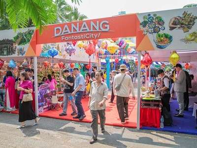 Gian hàng du lịch Đà Nẵng đạt giải Nhất tại Ngày hội Du lịch TP.HCM 2026