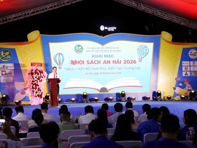 Khai mạc Lễ hội Sách An Hải 2026: Lan tỏa văn hóa đọc trong cộng đồng