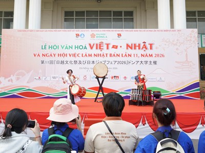 Sôi động Lễ hội văn hóa Việt - Nhật tại Đà Nẵng, mở rộng cơ hội việc làm quốc tế