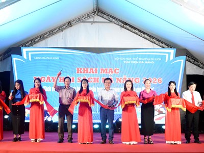 Khai mạc Ngày hội Sách Đà Nẵng 2026 tại Phú Ninh