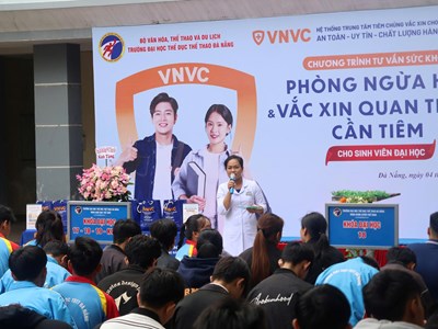 Trường Đại học TDTT Đà Nẵng đẩy mạnh giáo dục sức khỏe, phòng ngừa HPV cho sinh viên